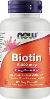 NOW Biotin 60 kaps.