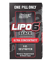 Nutrex Lipo 6 Black Ultra Concentrate 60kaps.